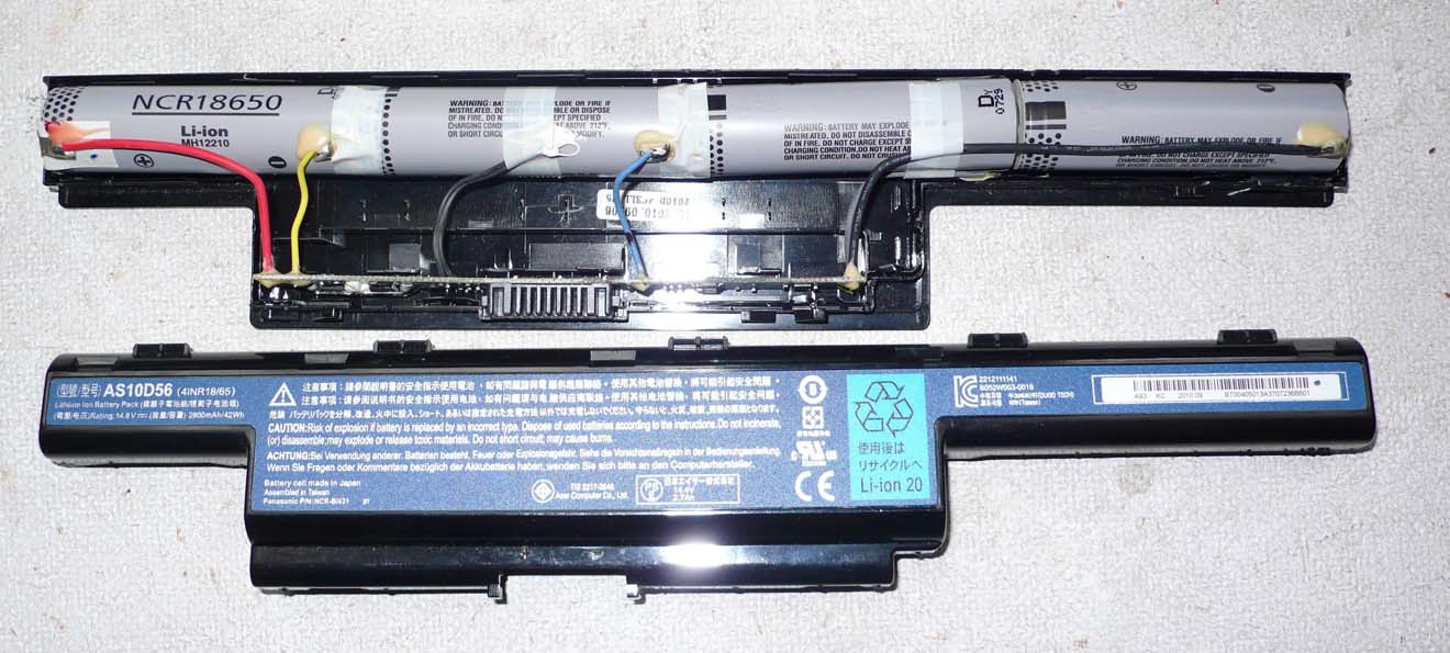 Восстановление и замена аккумуляторов (АКБ) ноутбука в Саранске