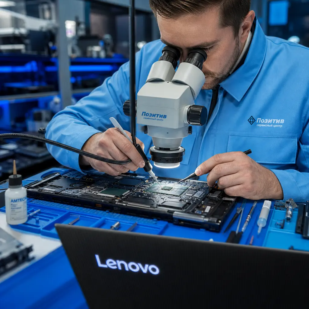 Замена видеокарты ноутбука Lenovo в Саранске