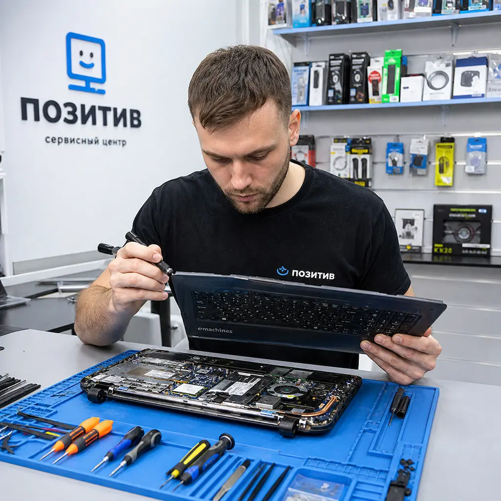 заменить клавиатуру на ноутбуке Emachines в Саранске