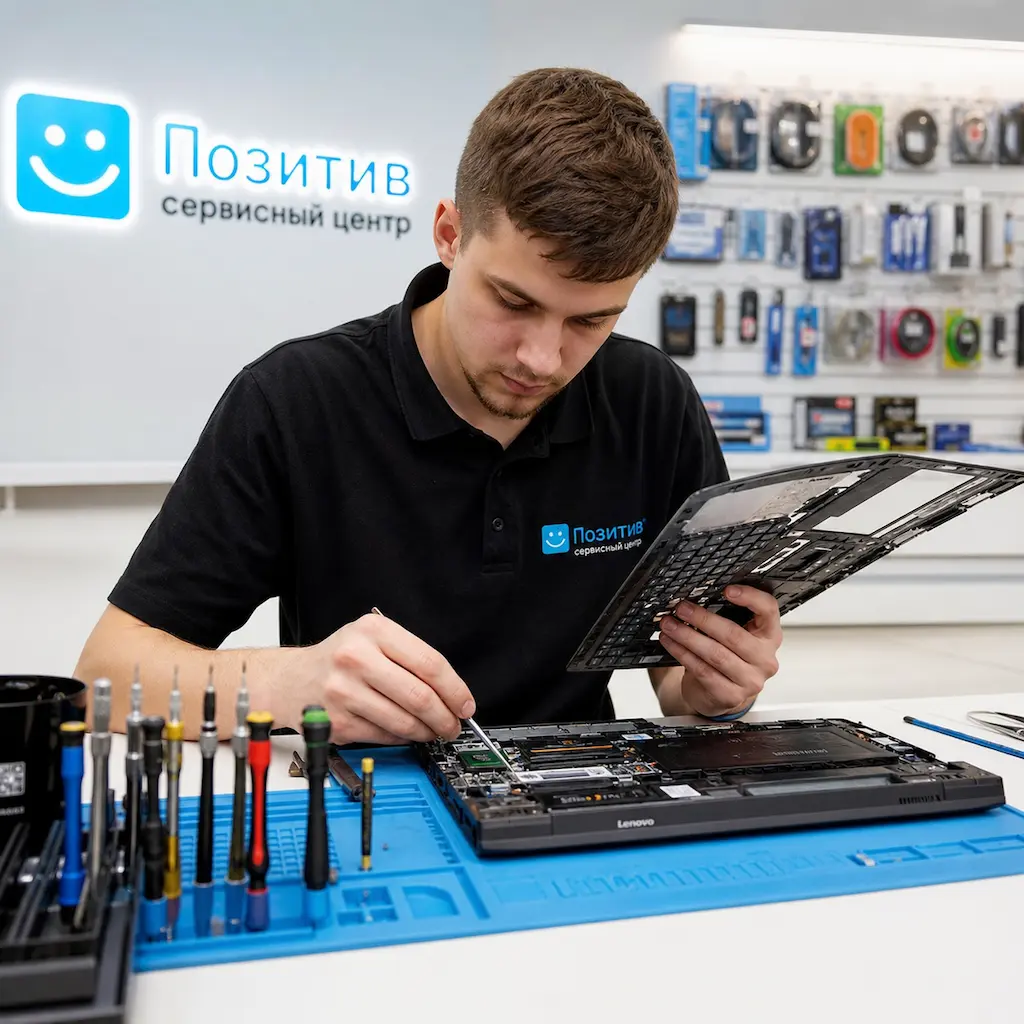 заменить клавиатуру на ноутбуке Lenovo в Саранске