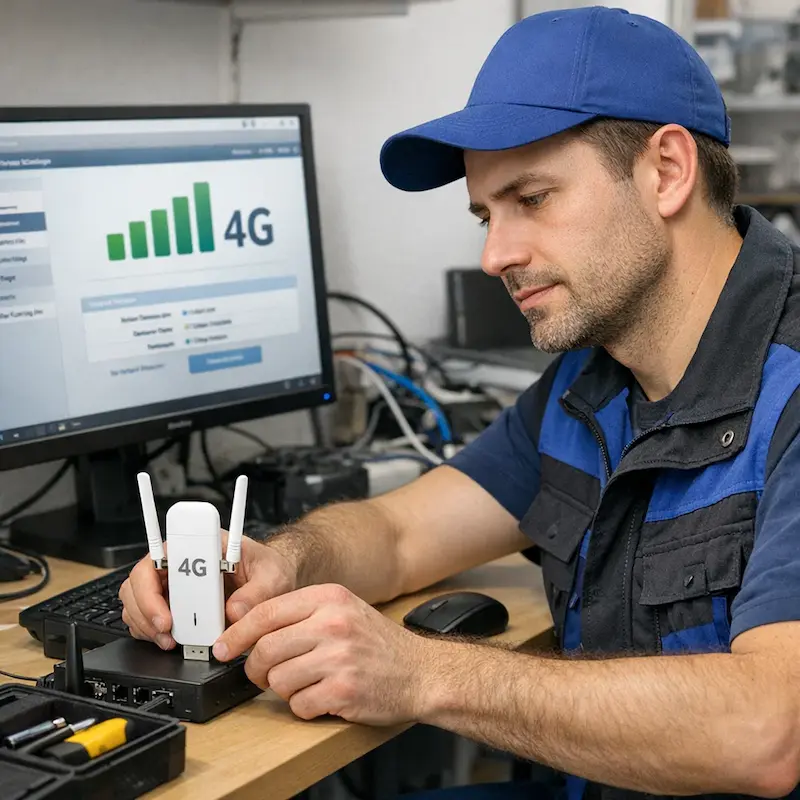 Настройка LTE модема в Саранске