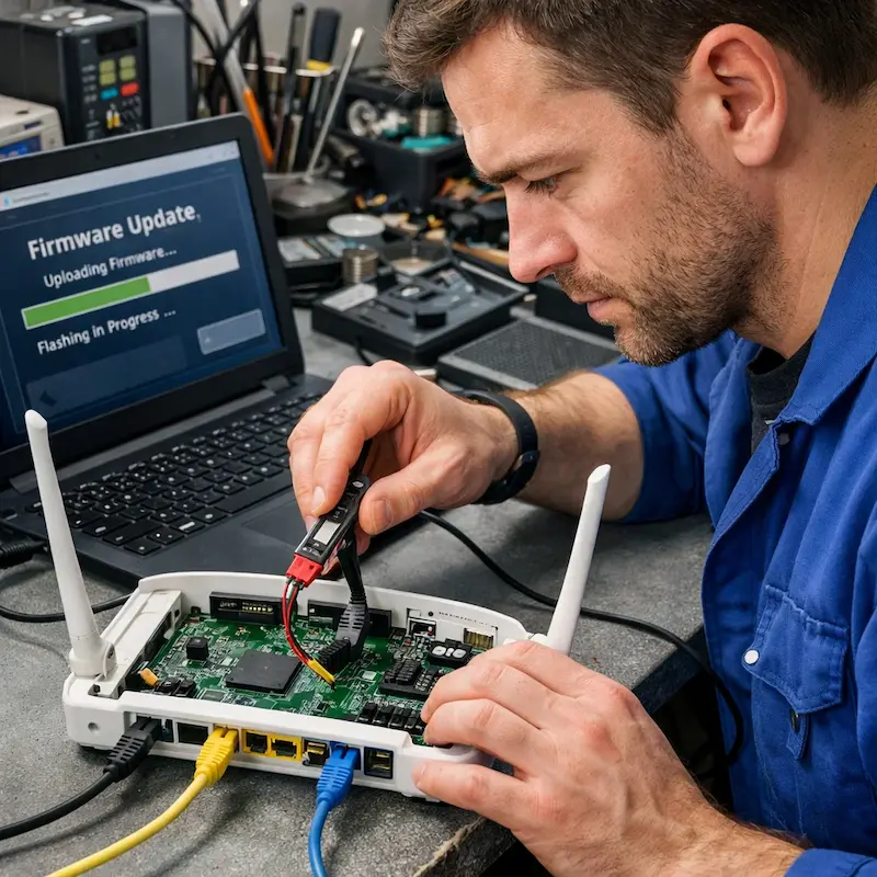 Обновление прошивки роутера в Саранске