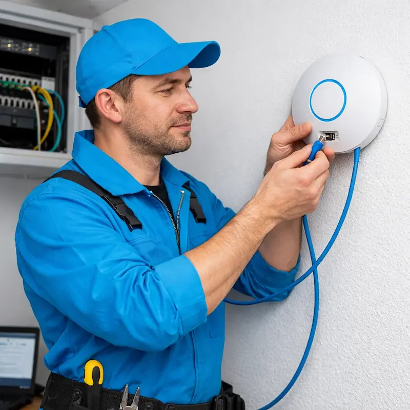 Подключение точки доступа в Саранске