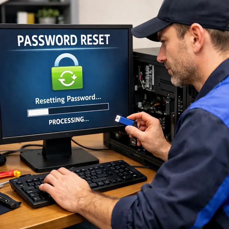 Удаление пароля на компьютере в Саранске