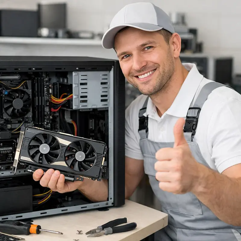Замена видеокарты ПК в Саранске