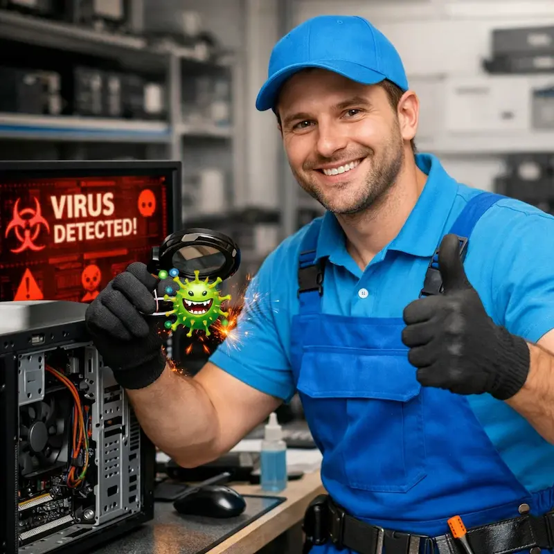 Удаление вирусов с компьютера в Саранске